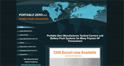 Desktop Screenshot of portablezero.com