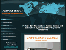 Tablet Screenshot of portablezero.com